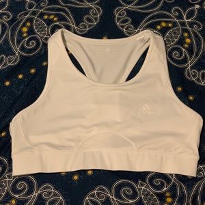 ADIDAS CLIMATE WHITE SPORTS BRA
